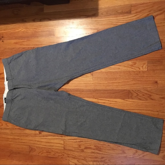 J. Crew Other - JCrew Slim Bedford Gray Khakis Size 35x34